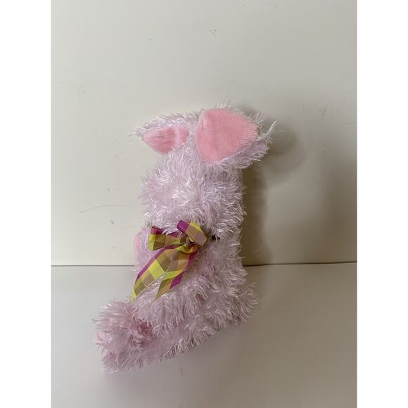 E & J Classics Pink Shaggy Luv Bunny Rabbit Plush 78-5170 Current - Picture 3 of 7